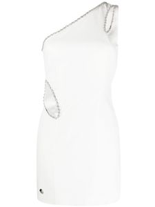 Philipp Plein robe courte Cady - Blanc