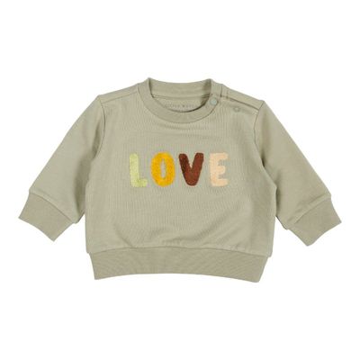 Little Dutch trui Love Green Maat
