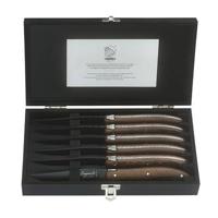 Laguiole Style de Vie Luxury Line Steakmessenset 6 st.