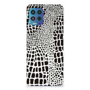 Motorola Moto G100 TPU Hoesje Slangenprint