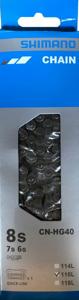 Shimano CN-HG40 MTB-ketting 6/7/8 versnellingen 116 schakels