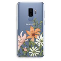 Floral bouquet: Samsung Galaxy S9 Plus Transparant Hoesje