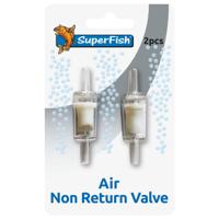 Superfish Lucht Terugslagventiel 2-pack - Geschikt voor 4/6mm Luchtslang, Veilig tegen Waterterugstroom