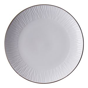 Porseleinen Cakebord Lijnen - Tokyo Design Studio Nippon White - 15cm