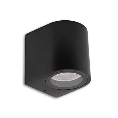 GU10-wandarmatuur Piove zwart