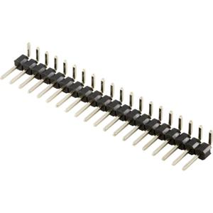 TRU COMPONENTS TC-8559808 Male header (standaard) Aantal rijen: 1 Aantal polen per rij: 20 1 stuk(s)