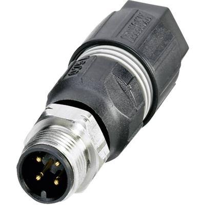 Phoenix Contact 1440782 Sensor/actuator connector, niet geassembleerd M12 Aantal polen (sensoren): 4 Bus, recht 1 stuk(s)
