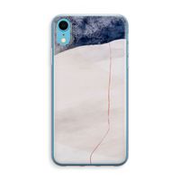 Stone White: iPhone XR Transparant Hoesje