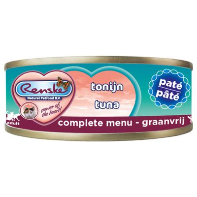 Renske Vers Vlees Paté Kat Tonijn 70gr
