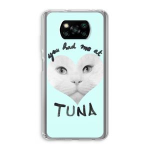 You had me at tuna: Xiaomi Poco X3 Pro Transparant Hoesje