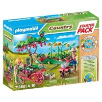 PLAYMOBIL 71380 Startpakket Moestuin - Landelijk - Met twee karakters en veel accessoires - Vanaf 4 jaar