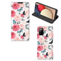 Samsung Galaxy M02s | A02s Smart Cover Butterfly Roses