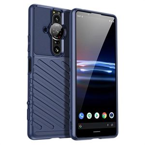 Thunder Series Sony Xperia Pro-I TPU Case - Blauw