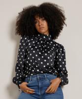 top met stippenprint top met stippenprint