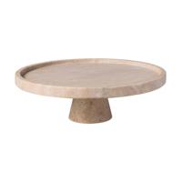VILLEROY & BOCH - Manufacture Travertine - Taartschotel op voet 28cm