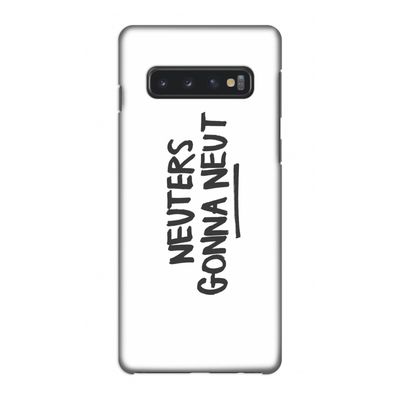Neuters: Samsung Galaxy S10 4G Volledig Geprint Hoesje