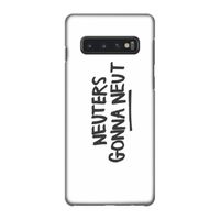 Neuters: Samsung Galaxy S10 4G Volledig Geprint Hoesje