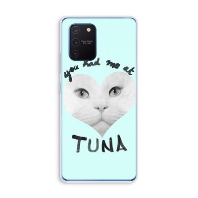 You had me at tuna: Samsung Galaxy Note 10 Lite Transparant Hoesje