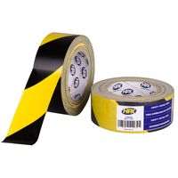 HPX Safety textile tape | Geel/Zwart | 48 mm x 25m - YS4825 | 30 stuks YS4825