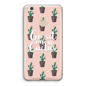 Cactus quote: Huawei Ascend P8 Lite (2017) Transparant Hoesje