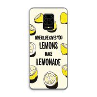 Lemonade: Xiaomi Redmi Note 9 Pro Transparant Hoesje
