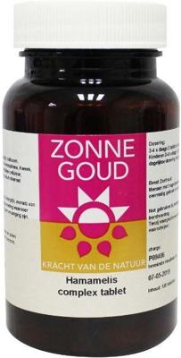 Zonnegoud Hamamelis complex 120 Tabletten