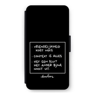 Mijn Motto's: iPhone 11 Flip Hoesje