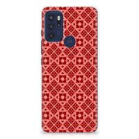 Motorola Moto G60s TPU bumper Batik Rood