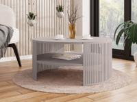 Ronde salontafel ZINZARA ⌀ 75 cm kasjmier