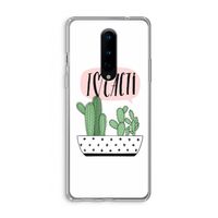 I love cacti: OnePlus 8 Transparant Hoesje