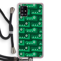 Crocs: Samsung Galaxy A51 5G Transparant Hoesje met koord