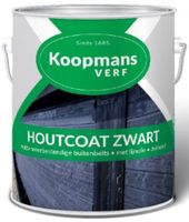 Koopmans Houtcoat Zwart - thumbnail