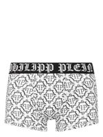 Philipp Plein boxer à logo Chrome imprimé - Blanc - thumbnail