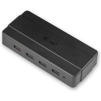 I-tec U3HUB445 USB 3.0 (3.1 Gen 1) Type-B 5000Mbit/s Zwart hub & concentrator
