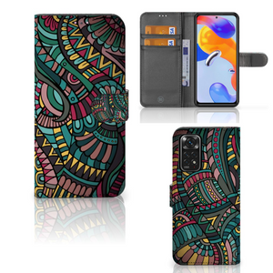 Xiaomi Redmi Note 11 Pro 5G/4G Telefoon Hoesje Aztec