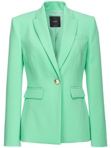 PINKO blazer à revers crantés - Vert