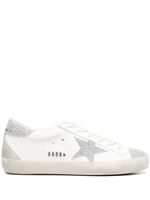 Golden Goose Super-Star glitter-embellished sneakers - Blanc - thumbnail