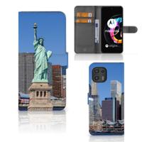 Motorola Edge 20 Lite | Flip Cover | Vrijheidsbeeld | Portemonnee hoesje