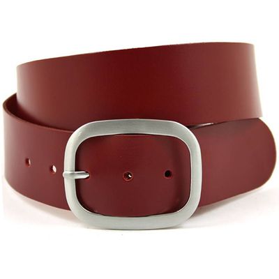 Jesse.V leren heup riem Rood