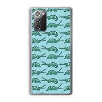 Kroko: Samsung Galaxy Note 20 / Note 20 5G Transparant Hoesje