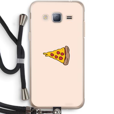 You Complete Me #1: Samsung Galaxy J3 (2016) Transparant Hoesje met koord