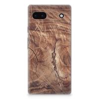 Google Pixel 6A | Bumper Hoesje | Tree Trunk