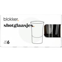 Blokker shotglazen S/6 3,5cl - thumbnail