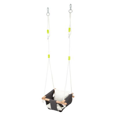 Small Foot - houten babyschommel met kussen