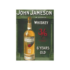 Wand bordje John Jameson 15 x 20 cm