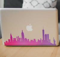 Sticker laptop New York skyline - thumbnail