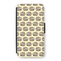 Slapende poes: iPhone 12 Flip Hoesje