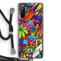 Represent: Sony Sony Xperia 10 III Transparant Hoesje met koord