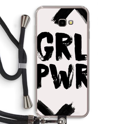 Girl Power #2: Samsung Galaxy J4 Plus Transparant Hoesje met koord