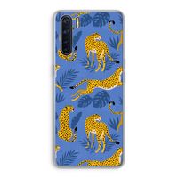 Luipaard: Oppo A91 Transparant Hoesje
